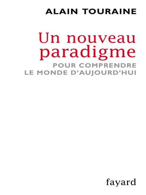 cover image of Un nouveau paradigme